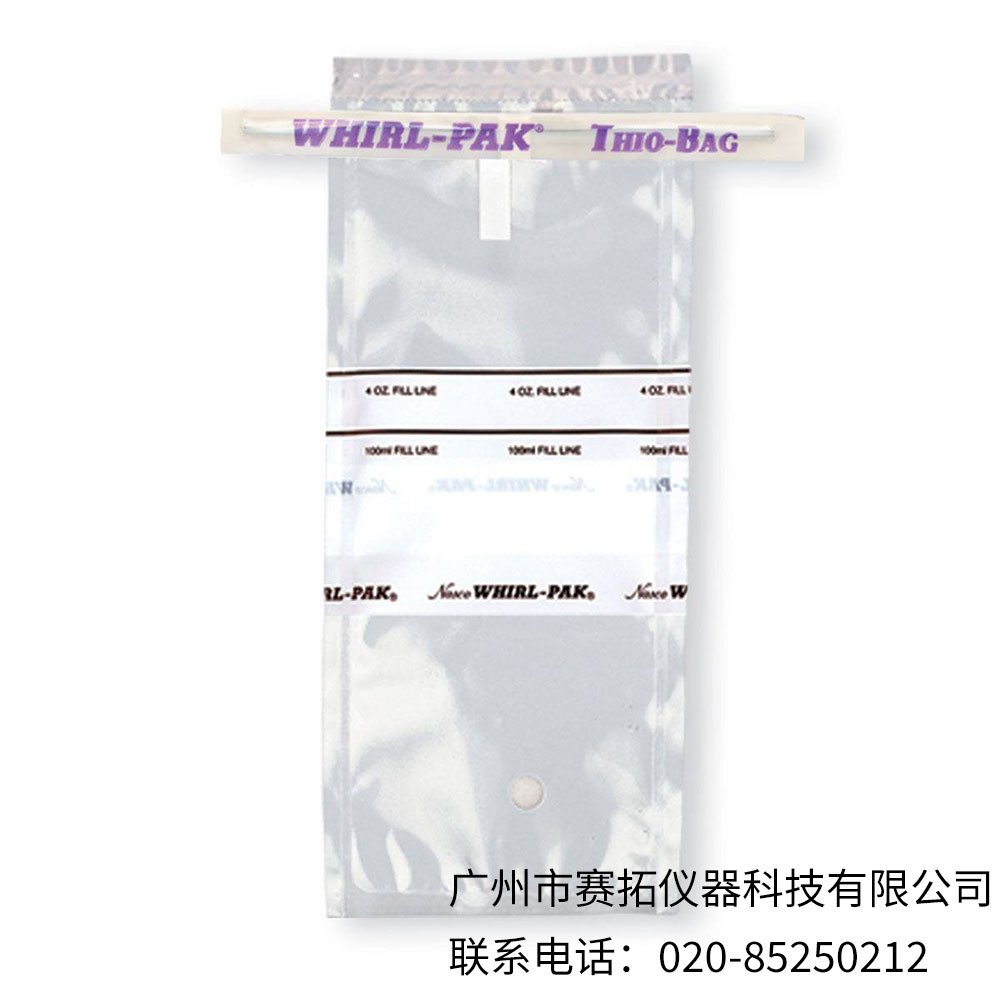美国Nasco Whirl-Pak含活性硫代硫酸钠水样采集袋