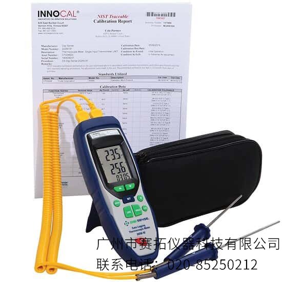 Digi-Sense热电偶,热敏电阻和RTD温度计20250-91,-93,-95