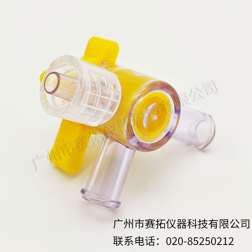 美国Masterflex接头,聚碳酸酯,三通,大口径旋塞阀,带外螺纹鲁尔锁;10/包