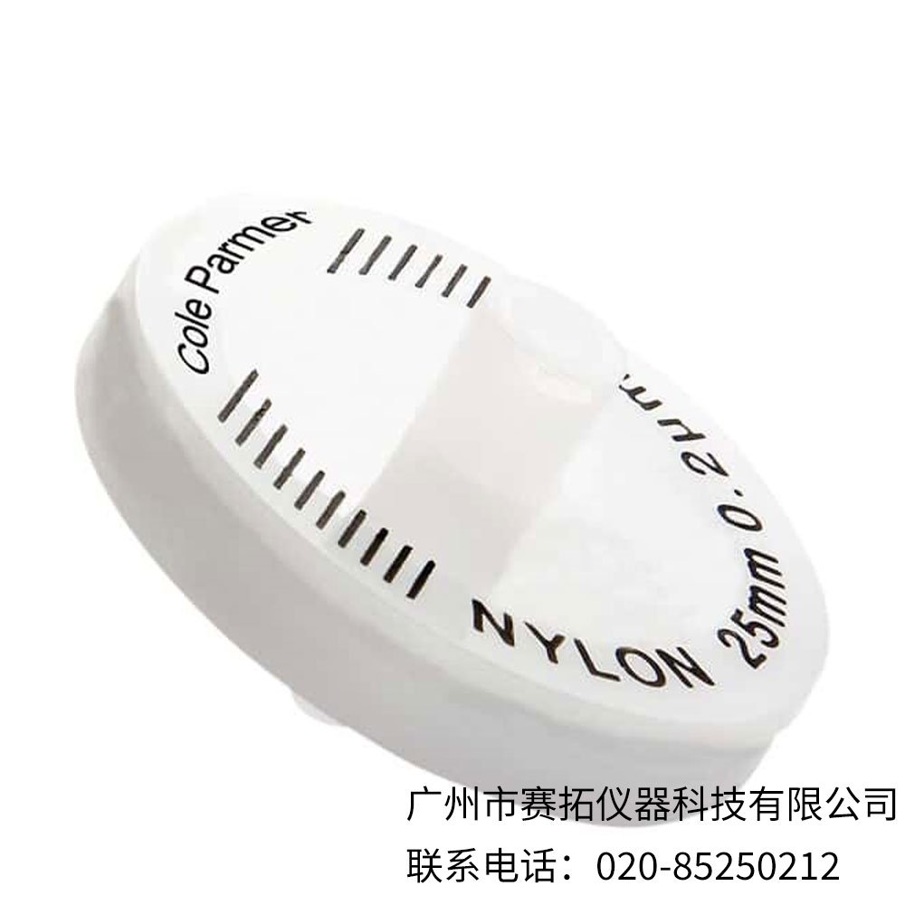 美国Cole-Parmer尼龙脉络膜分析针式过滤器15945-12