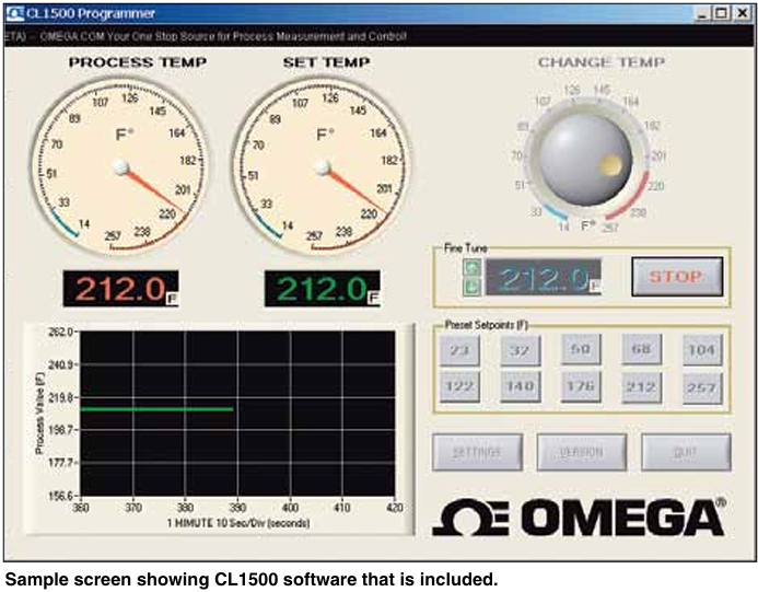 美国OMEGA热/冷台式干体式校准器
