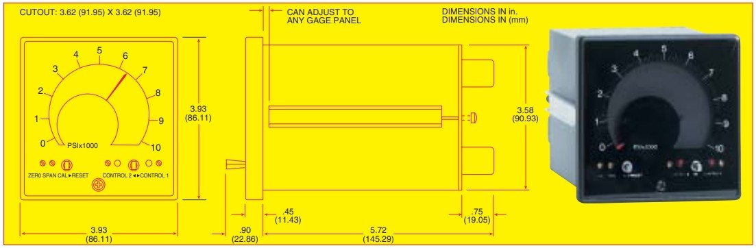 美国OMEGA高温溶体压力控制指示器