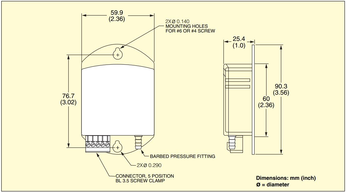 美国OMEGA高精度气压变送器