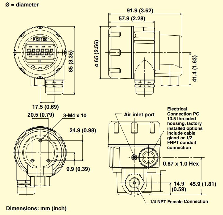 美国OMEGA可调节工业压力变送器
