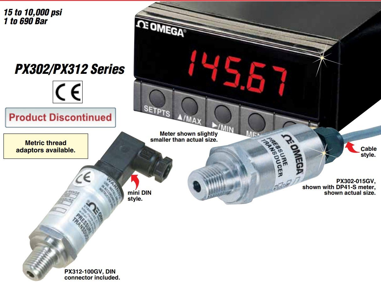 美国OMEGA表压/绝压压力传感器
