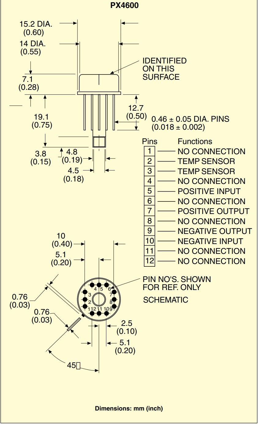 美国OMEGA晶体管外壳中的固态隔离传感器
