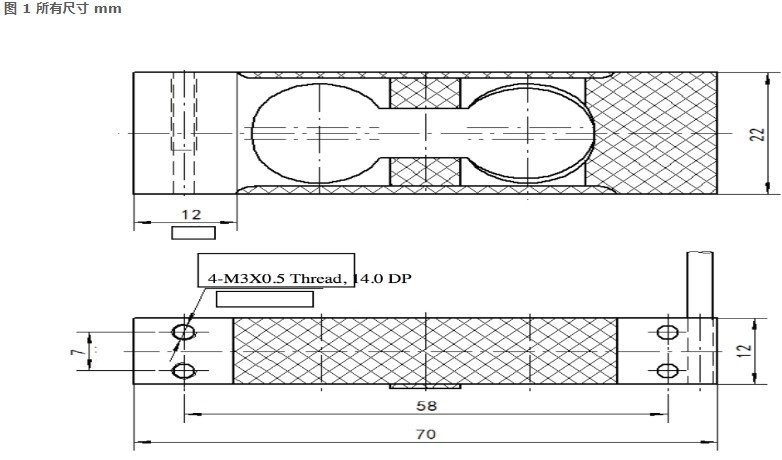 美国OMEGA铝制单点称重传感器