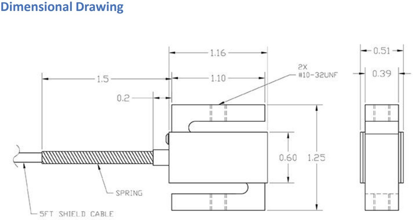 美国OMEGA微型S型梁称重传感器