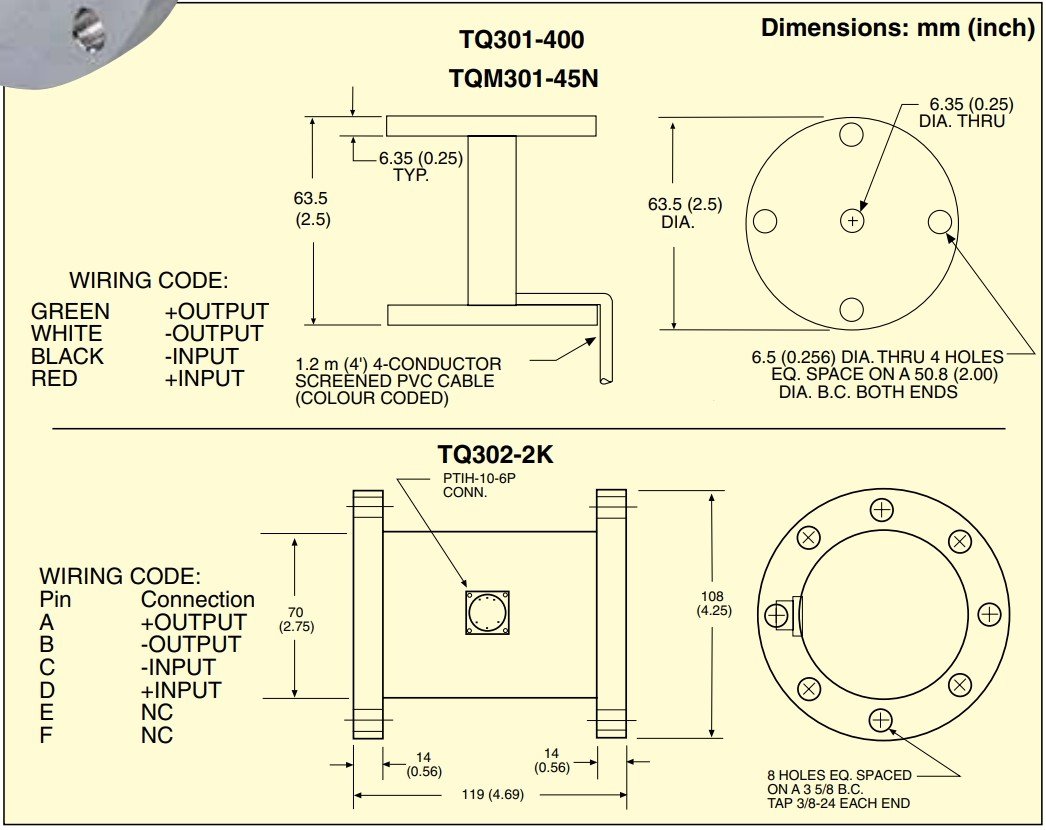 美国OMEGA反作用扭矩传感器