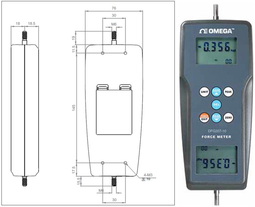 美国OMEGA数字测力计