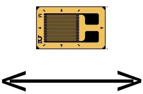 美国OMEGA传感器质量单轴线性应变片