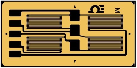 美国OMEGA双弯梁的全桥应变片传感器