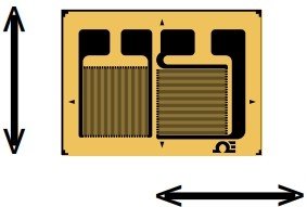 美国OMEGA双元件双轴三通应变花传感器