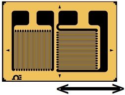 美国OMEGA双元件双轴三通应变花传感器