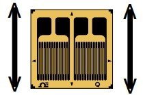 美国OMEGA Karma双并行网格应变片