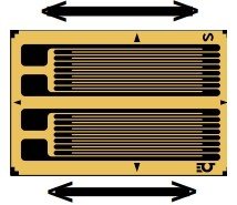 美国OMEGA Karma双并行网格应变片