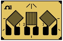 美国OMEGA 45º 3元件应变片