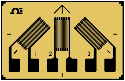 美国OMEGA 45º 3元件应变片