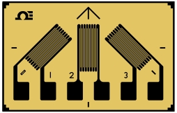 美国OMEGA 45º 3元件应变片