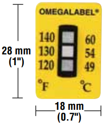 美国OMEGA不可逆温度标签