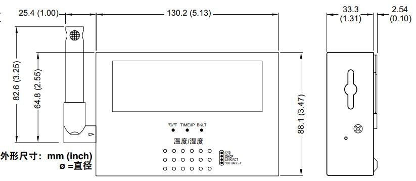 美国OMEGA基于Web的远程温度/湿度监测系统
