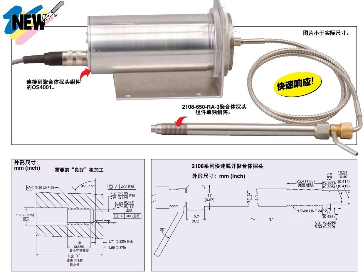 美国OMEGA工业级光纤红外线变送器