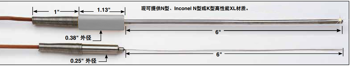 美国omega过渡连接型探头