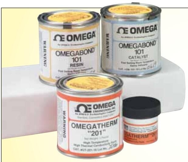美国OMEGA一体式表面热电偶粘合剂