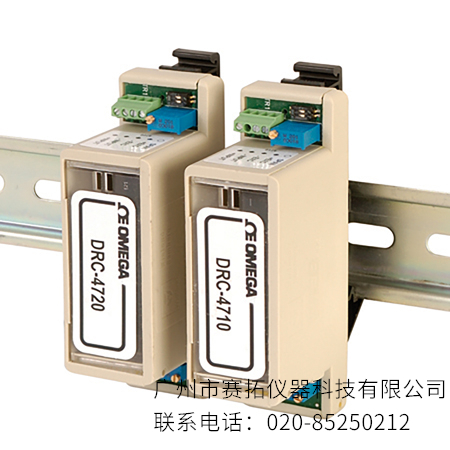 美国OMEGA DIN导轨安装电桥输入信号调节器DRC-4710/4720