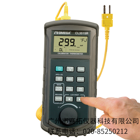 美国OMEGA热电偶校准器/温度计CL3515R
