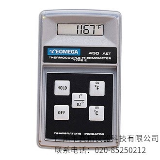 美国OMEGA高精确手持数显温度计450系列