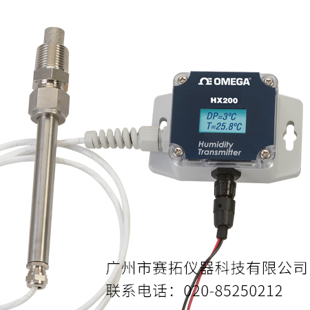 美国OMEGA温度，湿度和露点变送器HX200系列