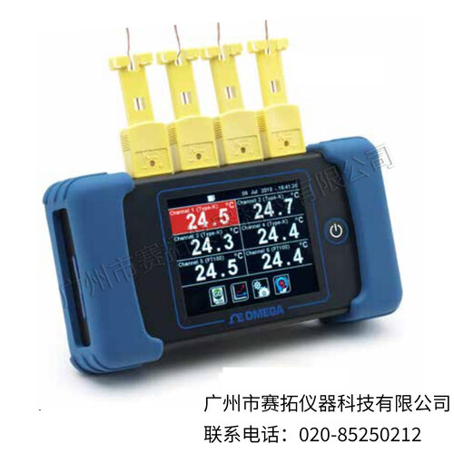 美国OMEGA六通道便携式数据记录仪RDXL6SD-USB系列
