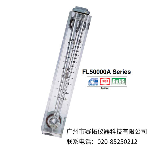 美国OMEGA面板安装水/空气流量计FL50000A系列