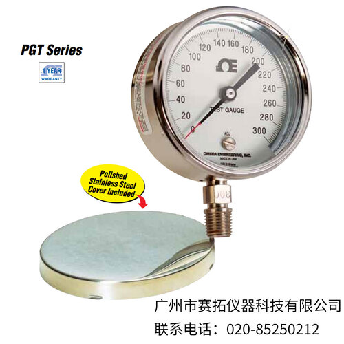 美国OMEGA袖珍测试压力表PGT-30系列