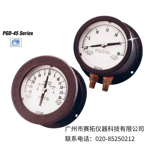 美国OMEGA压差压力表PGD系列