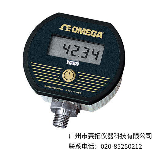 美国OMEGA至小值至大值数字压力表，带显示屏背光DPG5600系列