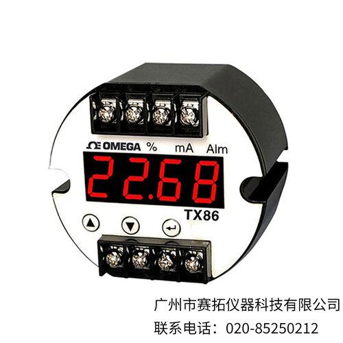 美国OMEGA通用输入温度变送器TX86型号