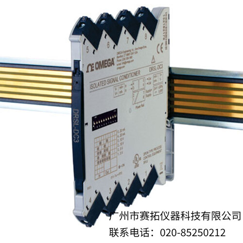 美国OMEGA隔离式DIN导轨信号调节器DRSL-DC3