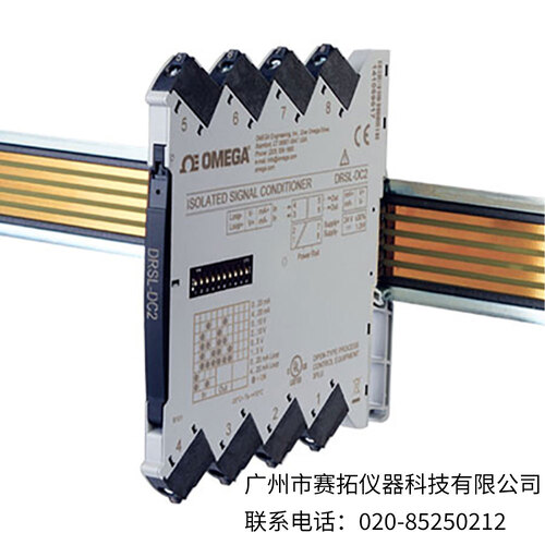 美国OMEGA隔离式DIN导轨信号调节器DRSL-DC2