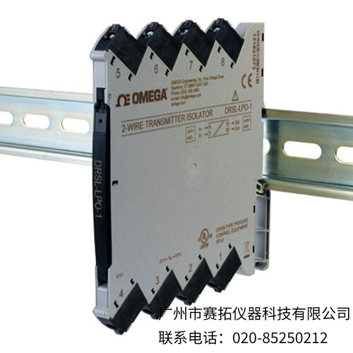 美国OMEGADIN导轨2线变送器隔离器DRSL-LPO系列