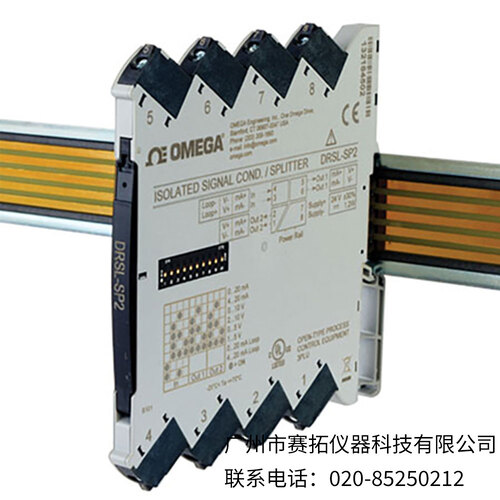 美国OMEGA隔离式DIN导轨信号调节器/分路器DRSL-SP2