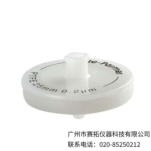 美国Cole-Parmer PTFE色谱针头式过滤器15945-40