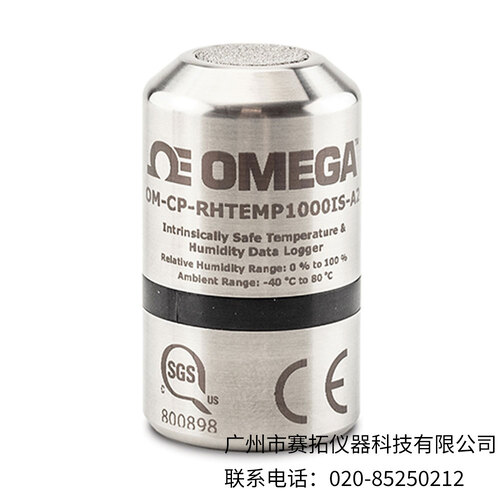 美国OMEGA本安型温湿度数据记录仪OM-CP-RHTEMP1000IS-LGR