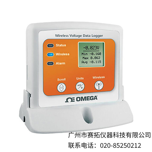 美国OMEGA带显示屏的无线电压数据记录器OM-CP-RFVOLT2000A