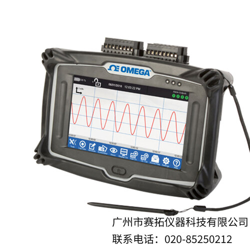 美国OMEGA 8或16道通用输入触摸屏数据记录仪OM-DAQXL系列