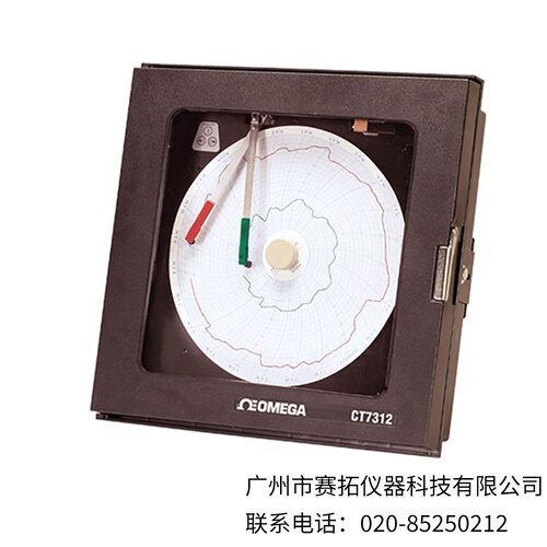 美国OMEGA双笔圆形过程记录仪CT7310,CT7311,CT7312