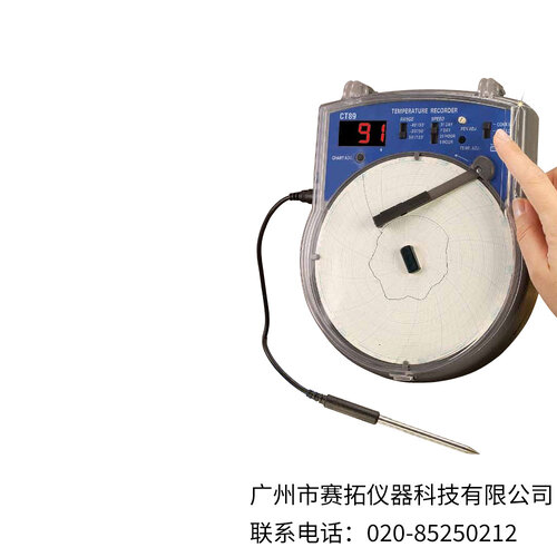 美国OMEGA圆笔式温度图表记录仪CT89F,CT89C