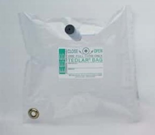 Tedlar 带组合阀取样袋ESS GD0707-7000 Sampling Bags With Combination Valve