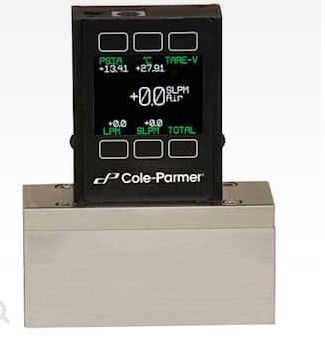 Cole-Parmer® 低压降气体质量流量计和控制器